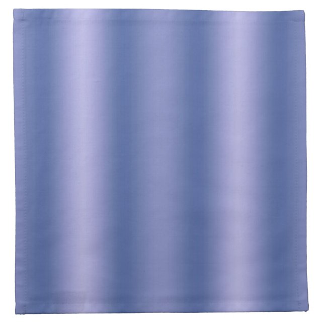 blue stripes vertical ombre gradient  cloth napkin (Front)
