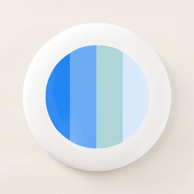 Blue Stripes Wham-O Frisbee (Front)