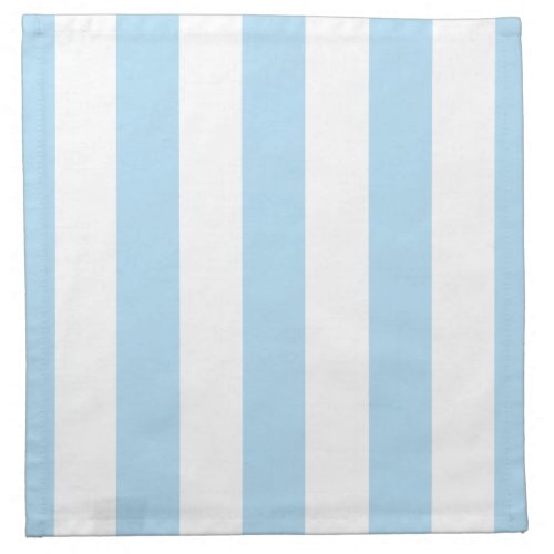 Blue Stripes White Stripes Striped Pattern Cloth Napkin