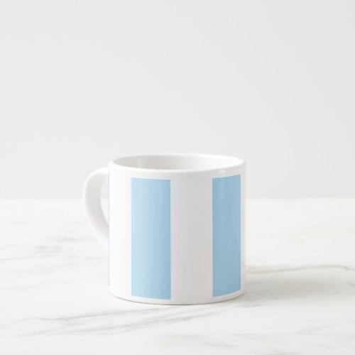 Blue Stripes White Stripes Striped Pattern Espresso Cup