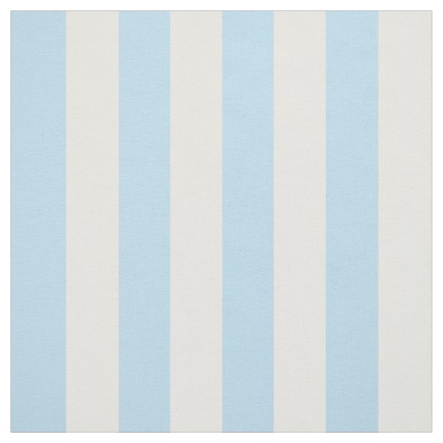 Blue Stripes, White Stripes, Striped Pattern Fabric