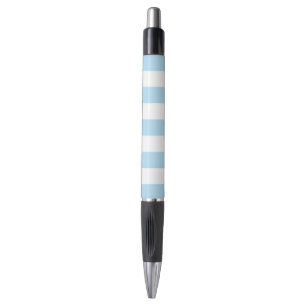 Blue Stripes, White Stripes, Striped Pattern Pen