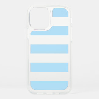 Blue Stripes, White Stripes, Striped Pattern Speck iPhone 12 Case