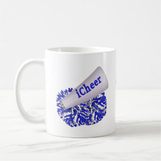 Blue Stylish Cheerleader Mug