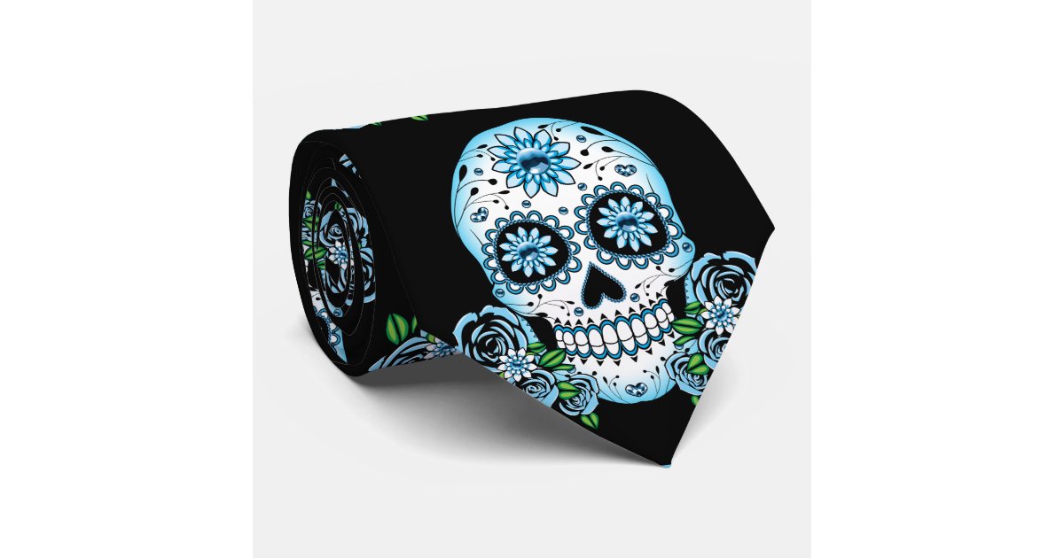 Catrina Tatto Skull T-shirt Rose Beach Fun Polyester T Shirt