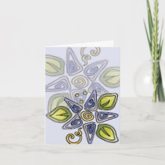 Blue Summer Delights - Note Card