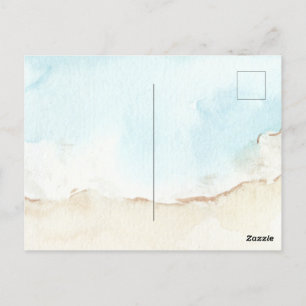 Blue Summer Ocean Picture-Perfect Standard Postcard