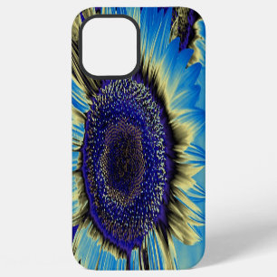 Blue Sunflower iPhone 12 Pro Max Case