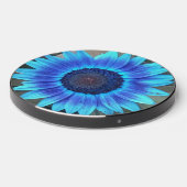 Blue Sunflower Wireless Charger (Front 2)