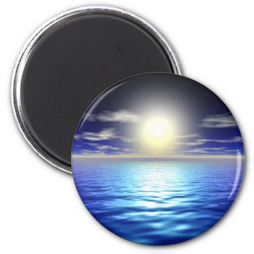Blue Sunrise Magnet