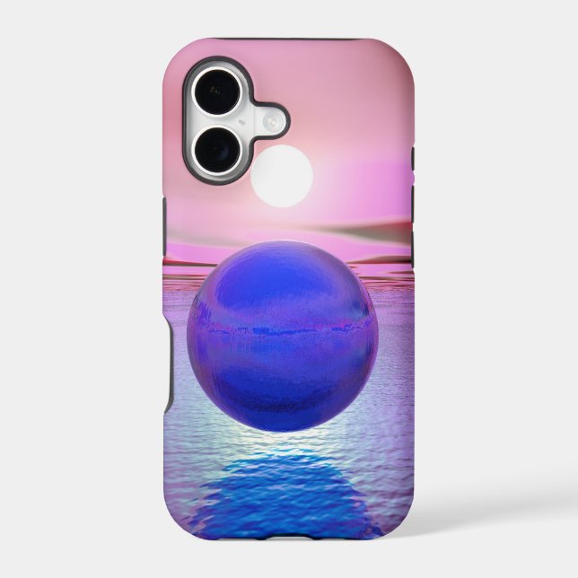 Blue Sunset Iphone Case (Back)