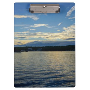 Blue Sunset Lake Of Ozarks Clipboard Blue Sunset Lake Of Ozarks Clipboard