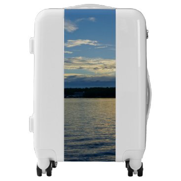 Blue Sunset Lake Of Ozarks Luggage Blue Sunset Lake Of Ozarks Luggage