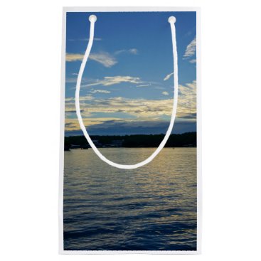 Blue Sunset Lake Of Ozarks Small Gift Bag Blue Sunset Lake Of Ozarks Small Gift Bag