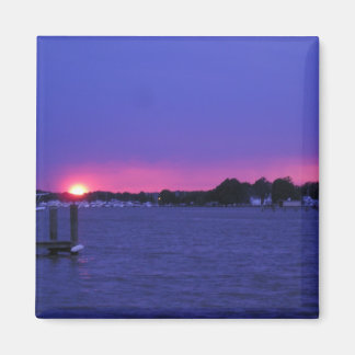 Blue Sunset Magnet
