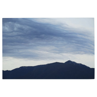 Blue Sunset Metal Print