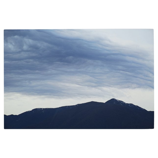 Blue Sunset Metal Print (Front)