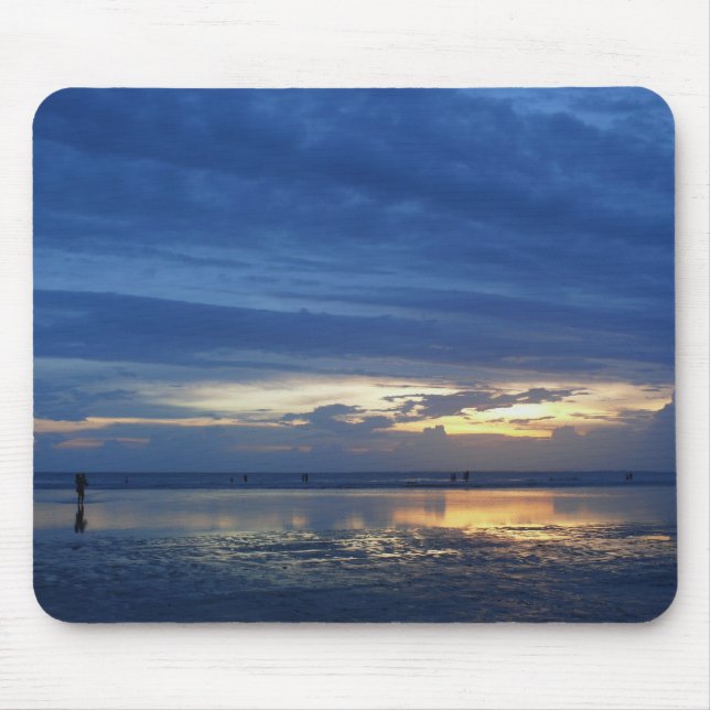 Blue Sunset Mouse Pad (Front)
