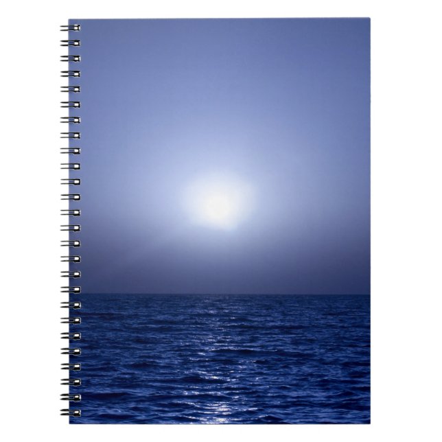 Blue sunset notebook (Front)