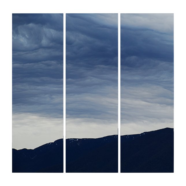 Blue Sunset Triptych (Front)