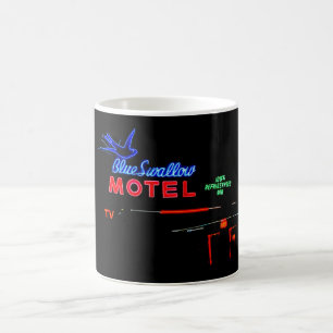 Blue Swallow Motel, Route 66, Tucumcari, N.M. Coffee Mug