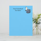 Blue Swallow Pigeon (Standing Front)