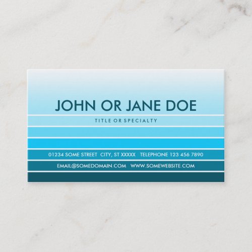 blue swatch business cards