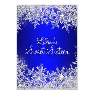 Winter Wonderland 85Th Birthday Invitations 7