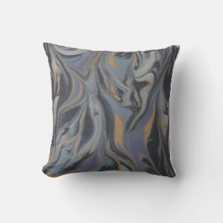 Blue Swirl Pillow