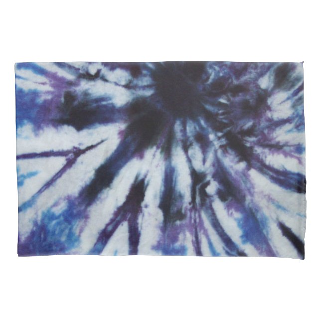 Blue Swirl Pillow Case (Front)