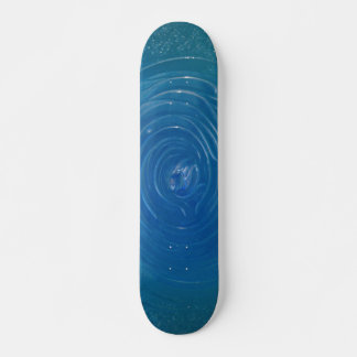 Blue Swirl Skateboard