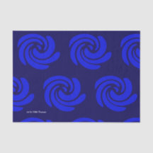 Blue Swirl Tissue Paper
