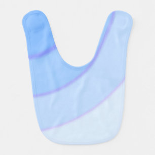 Blue Swirls Baby Bib