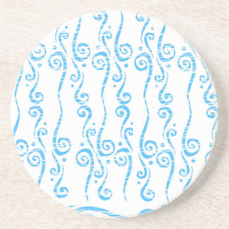Blue Swirls Coaster