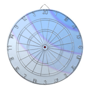 Blue Swirls Dartboard