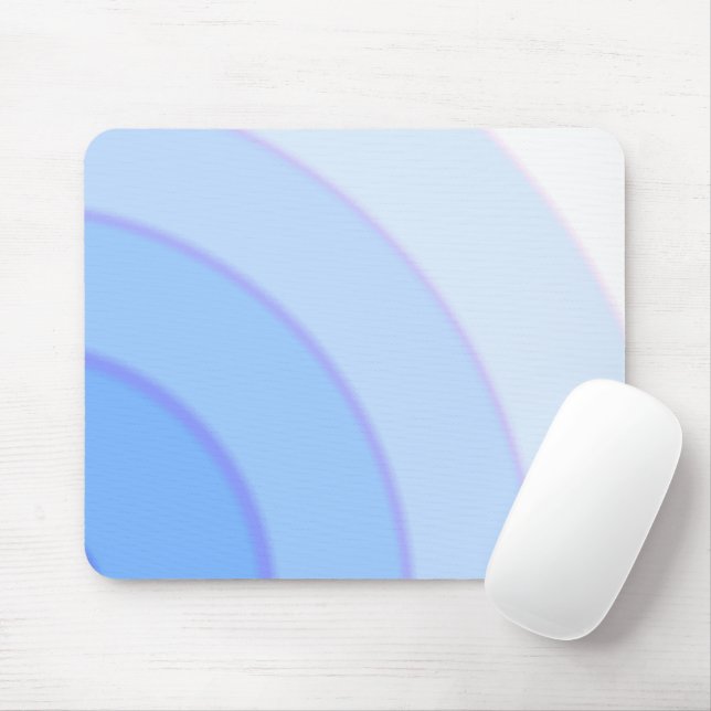 Blue Swirls  Mouse pad (With Mouse)
