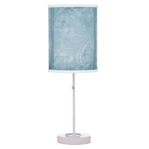 Blue Swirls Table Lamp