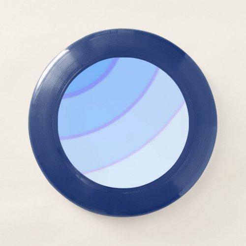Blue swirls Wham_O Ultimate UPA Approved Frisbee