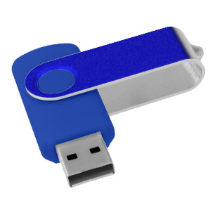 Blue Swivel USB Flash Drive
