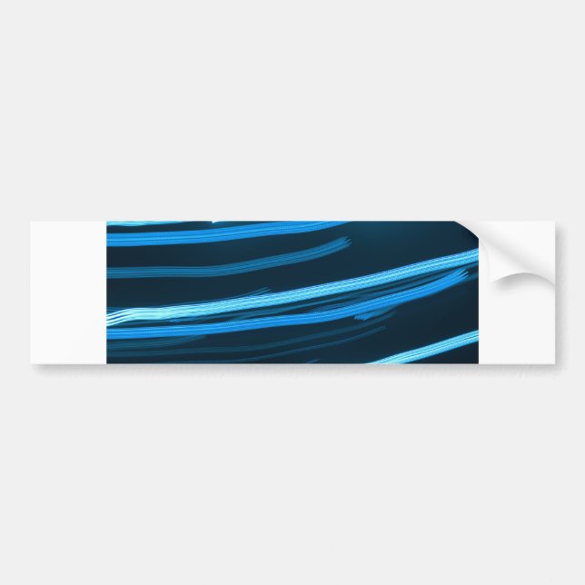 blue swizzle bumper sticker (Front)