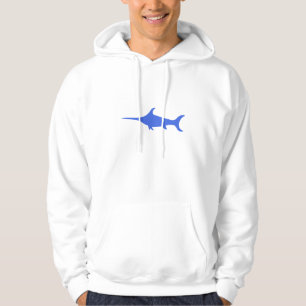 Blue Swordfish Hoodie