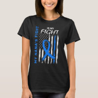 Blue T2 Nana Type 2 Diabetes Awareness American Fl
