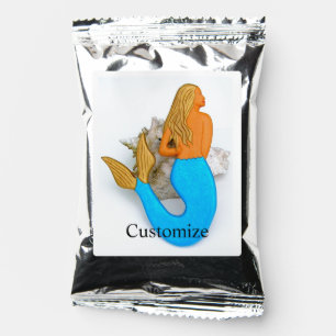 Blue tail mermaid Thunder_Cove Coffee Drink Mix