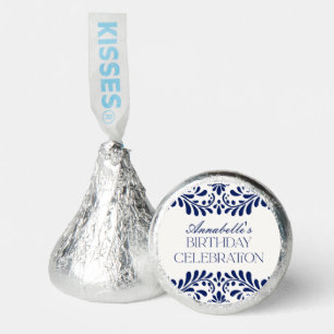 Blue Talavera Tile Spanish Fiesta Birthday Party Hershey®'s Kisses®