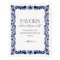 Blue Talavera Tile Spanish Fiesta Favors Sign