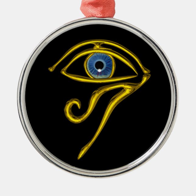 BLUE TALISMAN , Black Metal Ornament (Front)