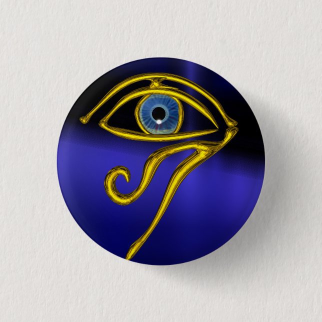 Blue Talisman Button (Front)