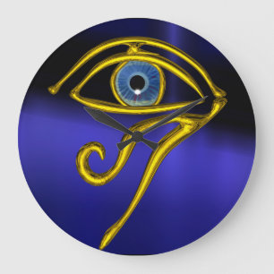 BLUE TALISMAN, LARGE CLOCK