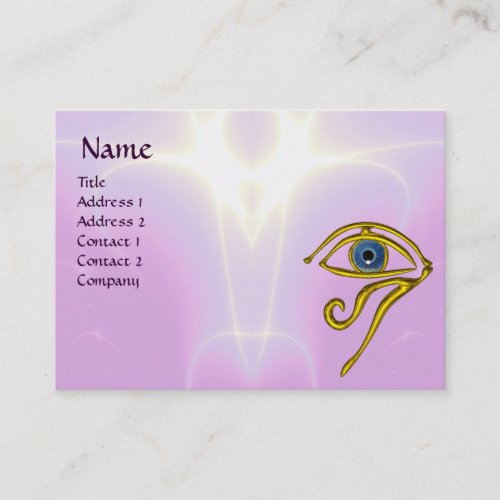 BLUE TALISMAN purple violet white pink Business Card