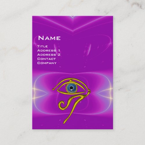 BLUE TALISMAN purple violet white pink Business Card